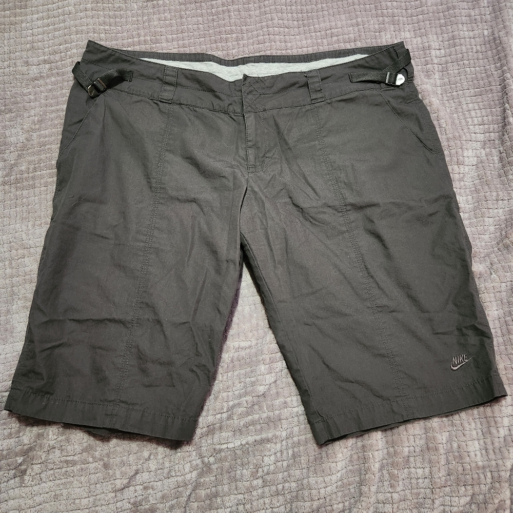 Nike Women's Charcoal Athletic Shorts